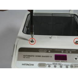 Замена панели управления Hitachi HB-B102 Automatic Home Bakery II